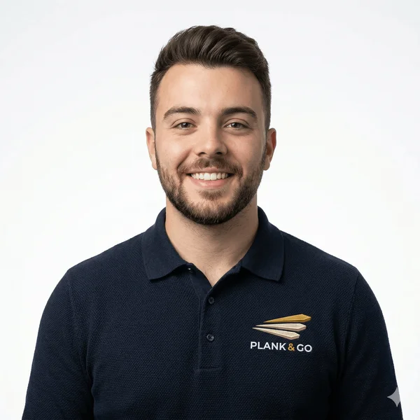 Wyatt McCullough, lead installer at Plank & Go
