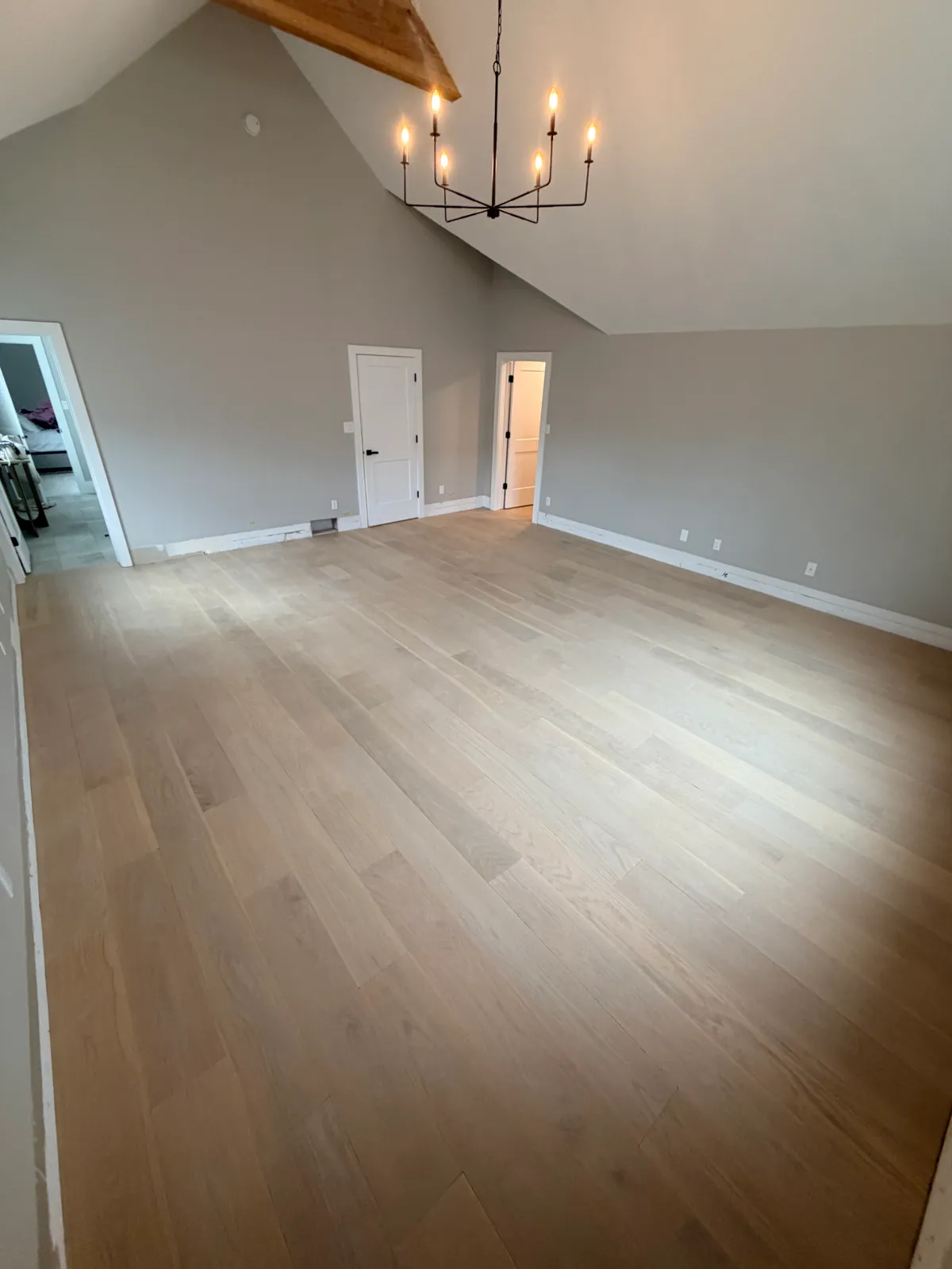 Bedroom with hardwood floors, South Jordan, UT