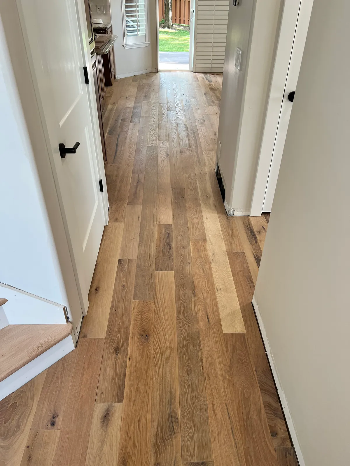 Hallway with runner and hardwood floors, Pleasant Grove, UT