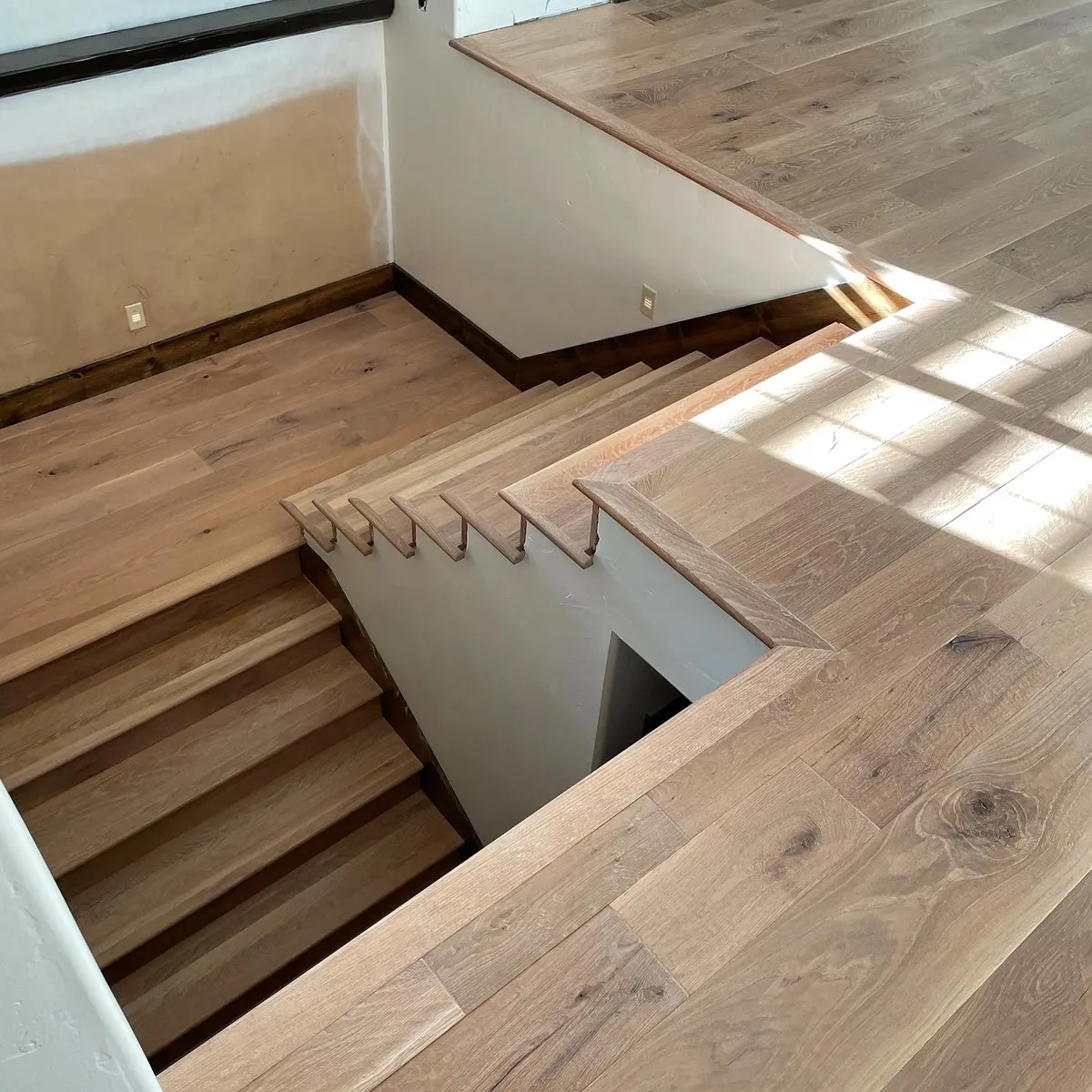 Classic hardwood staircase, Bountiful, UT